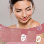Bio Colágeno Máscara Facial, Poros Encolher, Hidratante Profunda, Hidratante Ove