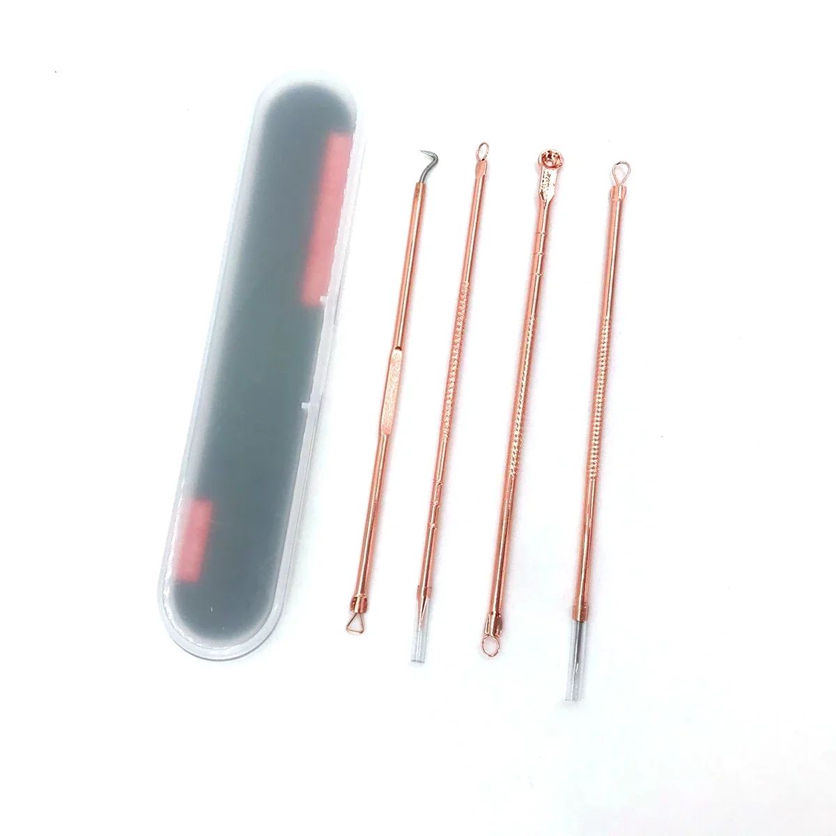 4 unidades acne cravo comedone ponto preto espinha mancha removedor cuidados com