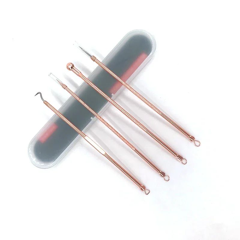 4 unidades acne cravo comedone ponto preto espinha mancha removedor cuidados com