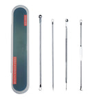 4 unidades acne cravo comedone ponto preto espinha mancha removedor cuidados com
