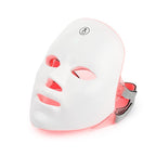 Máscara facial recarregável com led, 7 núcleos, fóton, máscara de beleza, rejuve